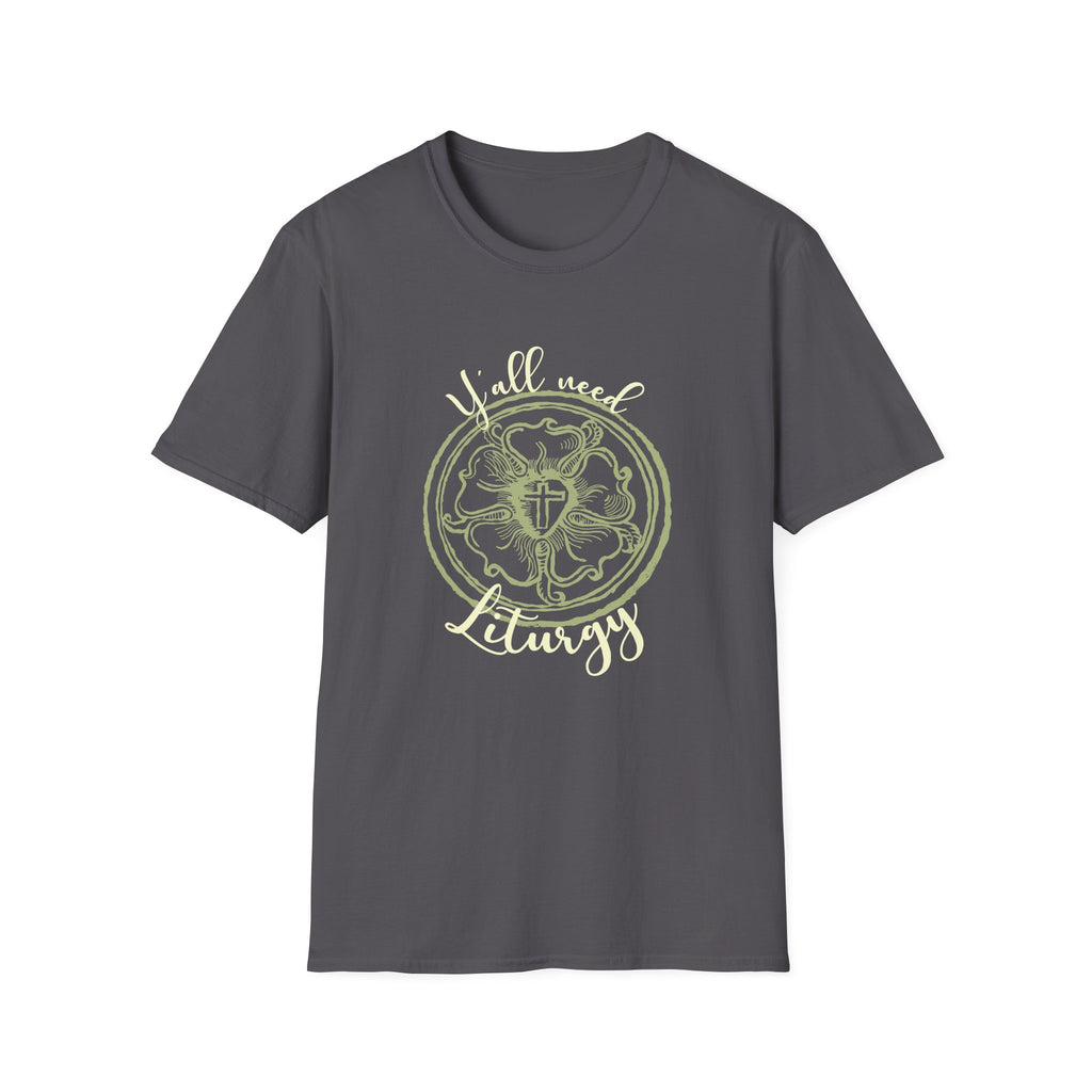 Y'all Need Liturgy Luther Seal Graphic Tee