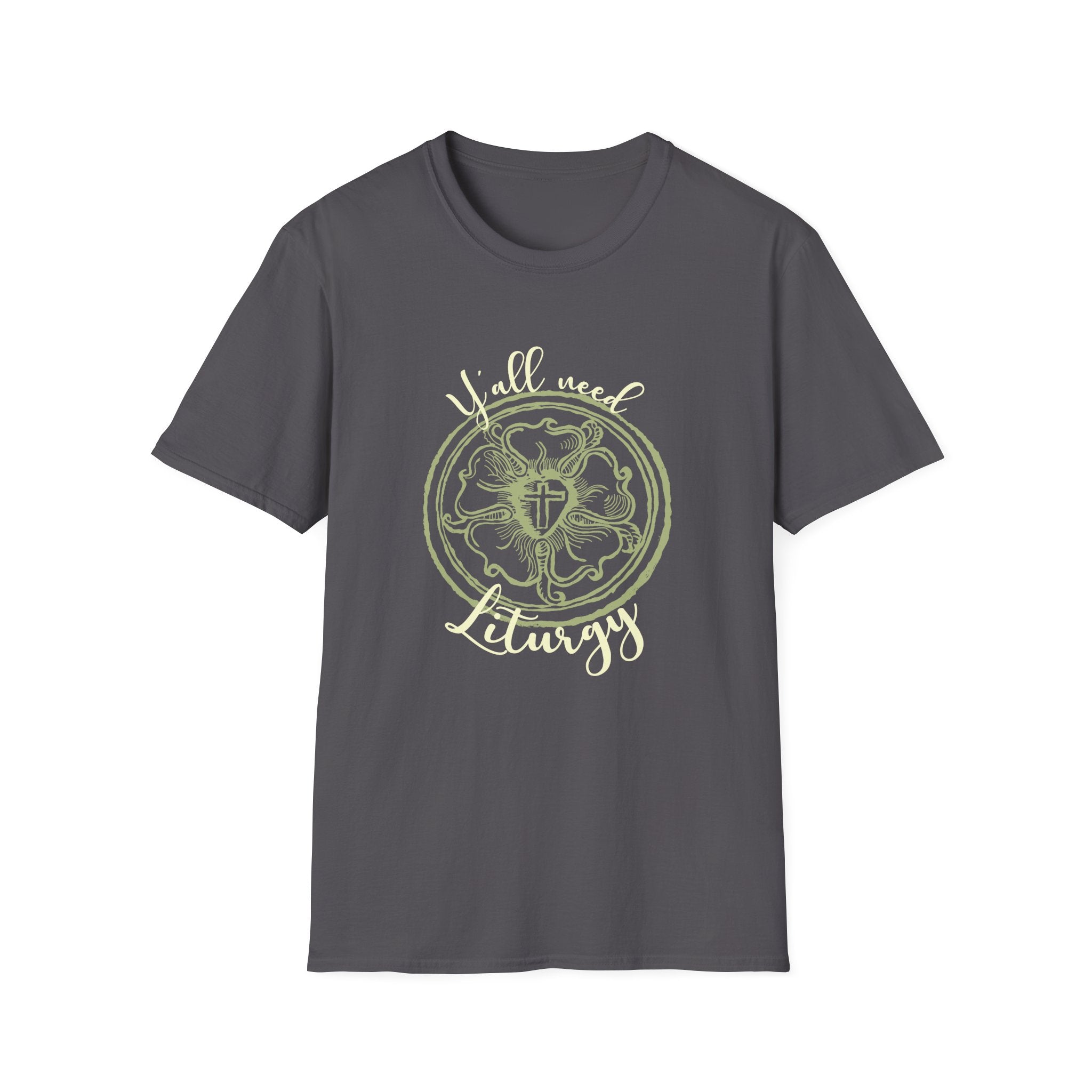 Y'all Need Liturgy Luther Seal Graphic Tee