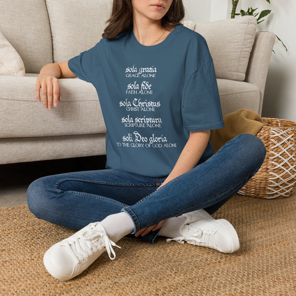 Five Solas Reformation Shirt