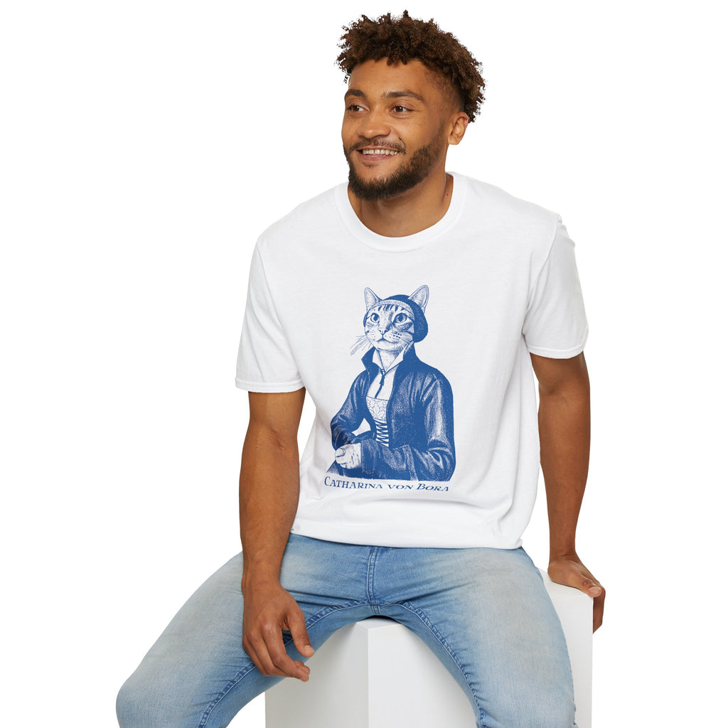CATharina von Bora Cat Portrait Graphic Tee