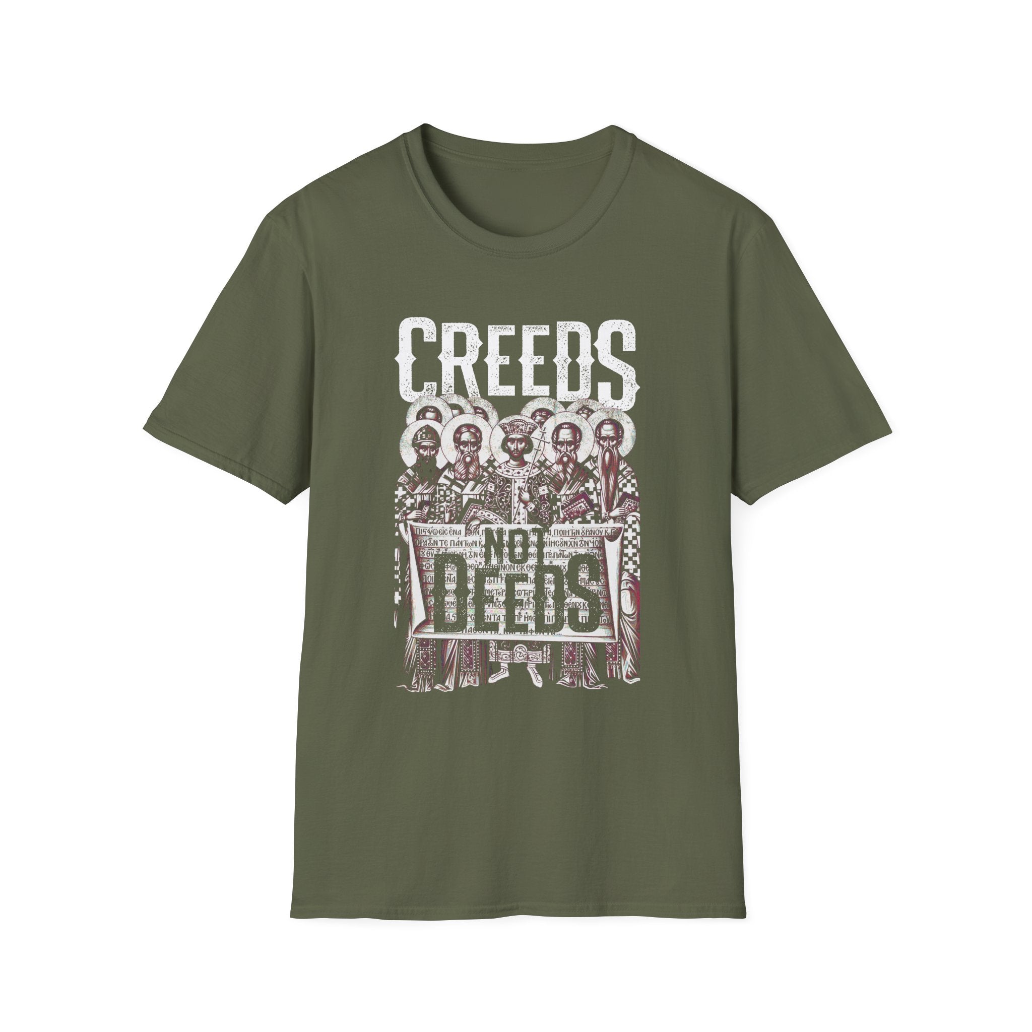 Creeds Not Deeds Graphic T-Shirt