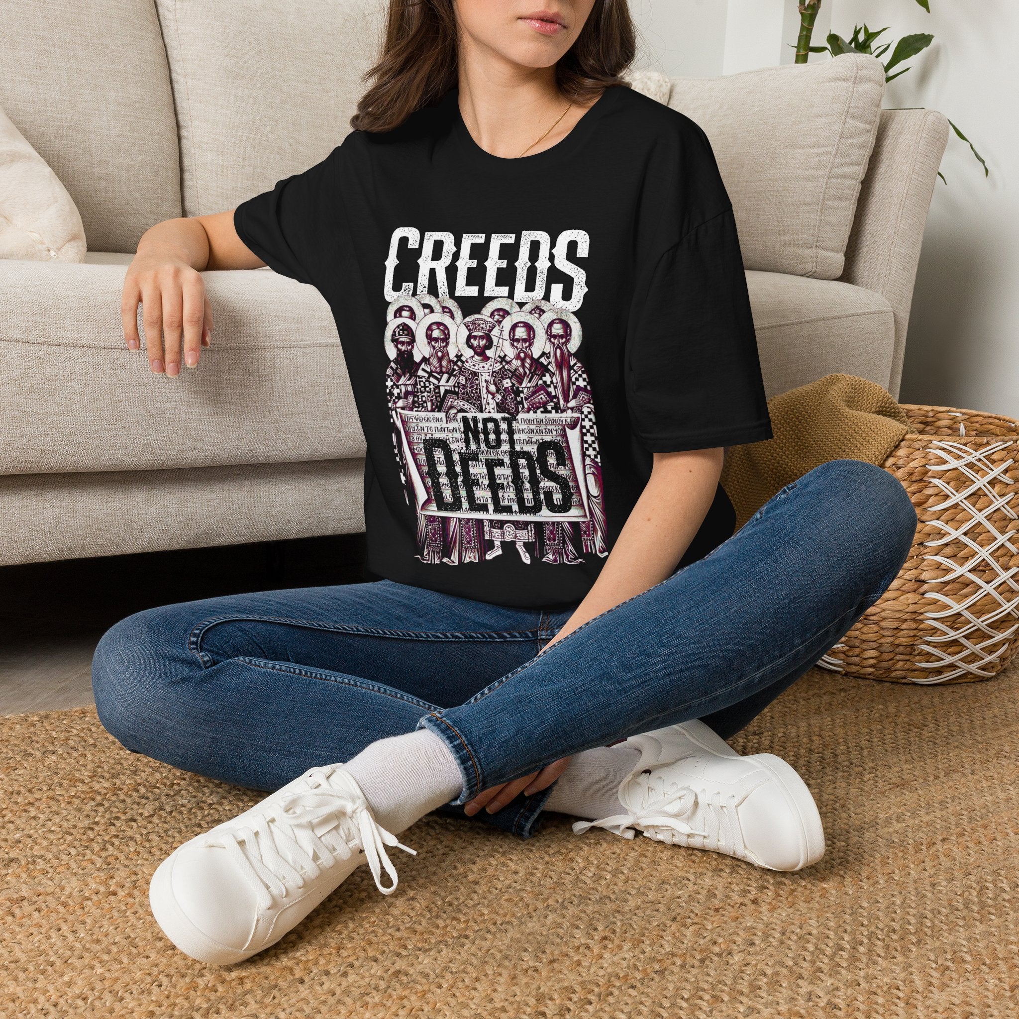 Creeds Not Deeds Graphic T-Shirt