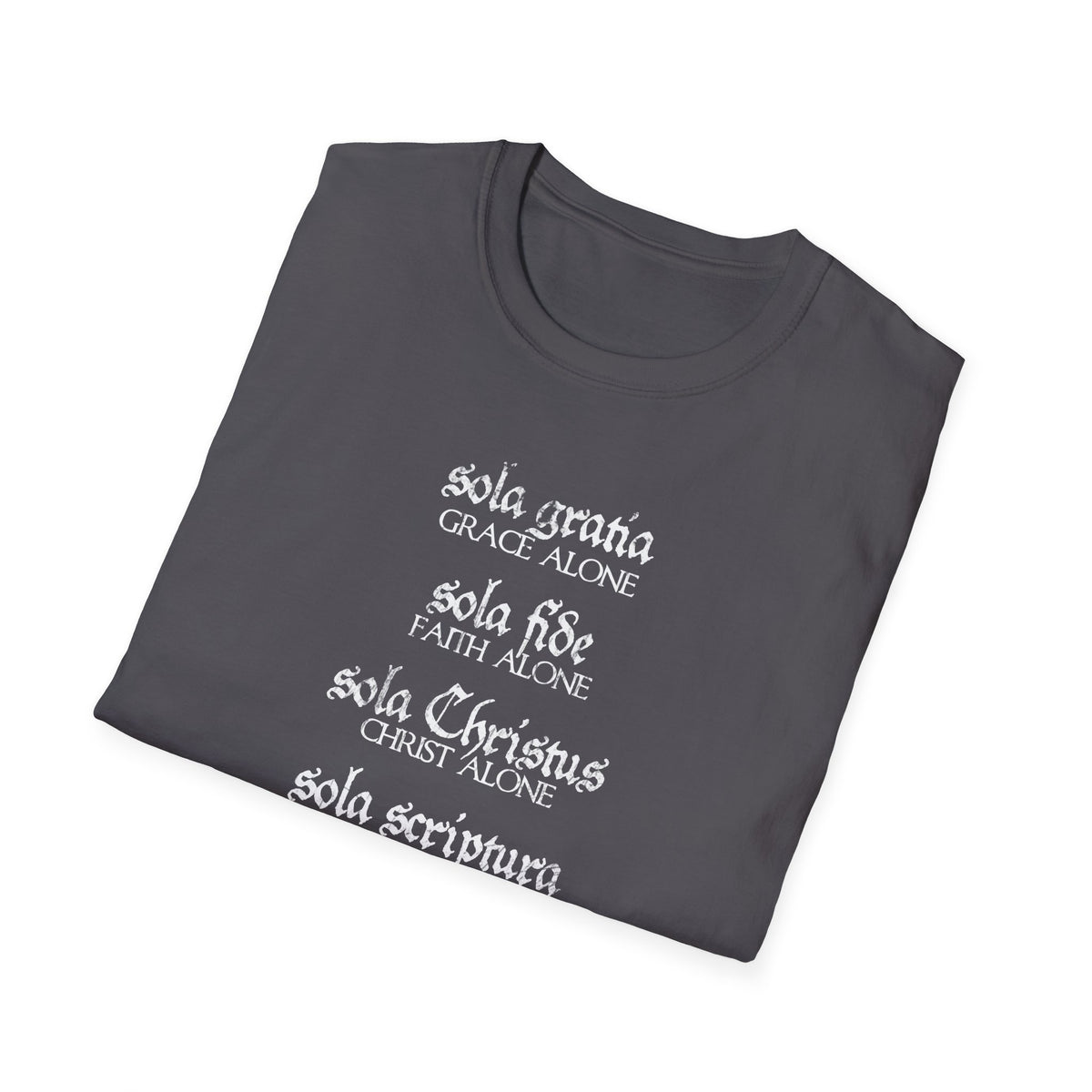 Five Solas Reformation Shirt
