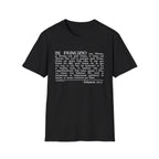 Latin 'In Principio' Text T-Shirt John 1:1-7