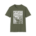 Edvard Munch's Scream Forgot to Socialize the Kids Parody Graphic Tee