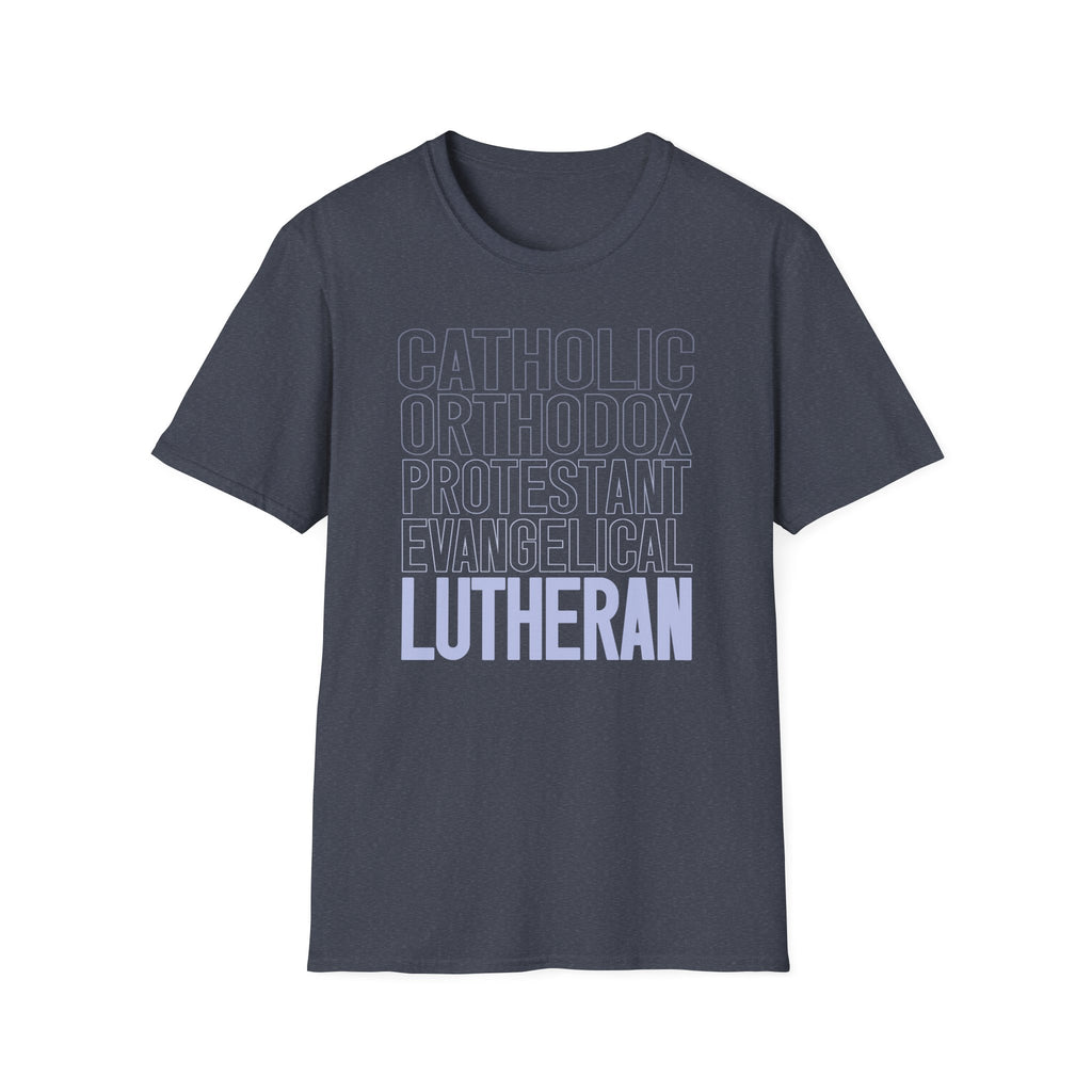 Catholic, Orthodox, Protestant, Evangelical, Lutheran Graphic Shirt