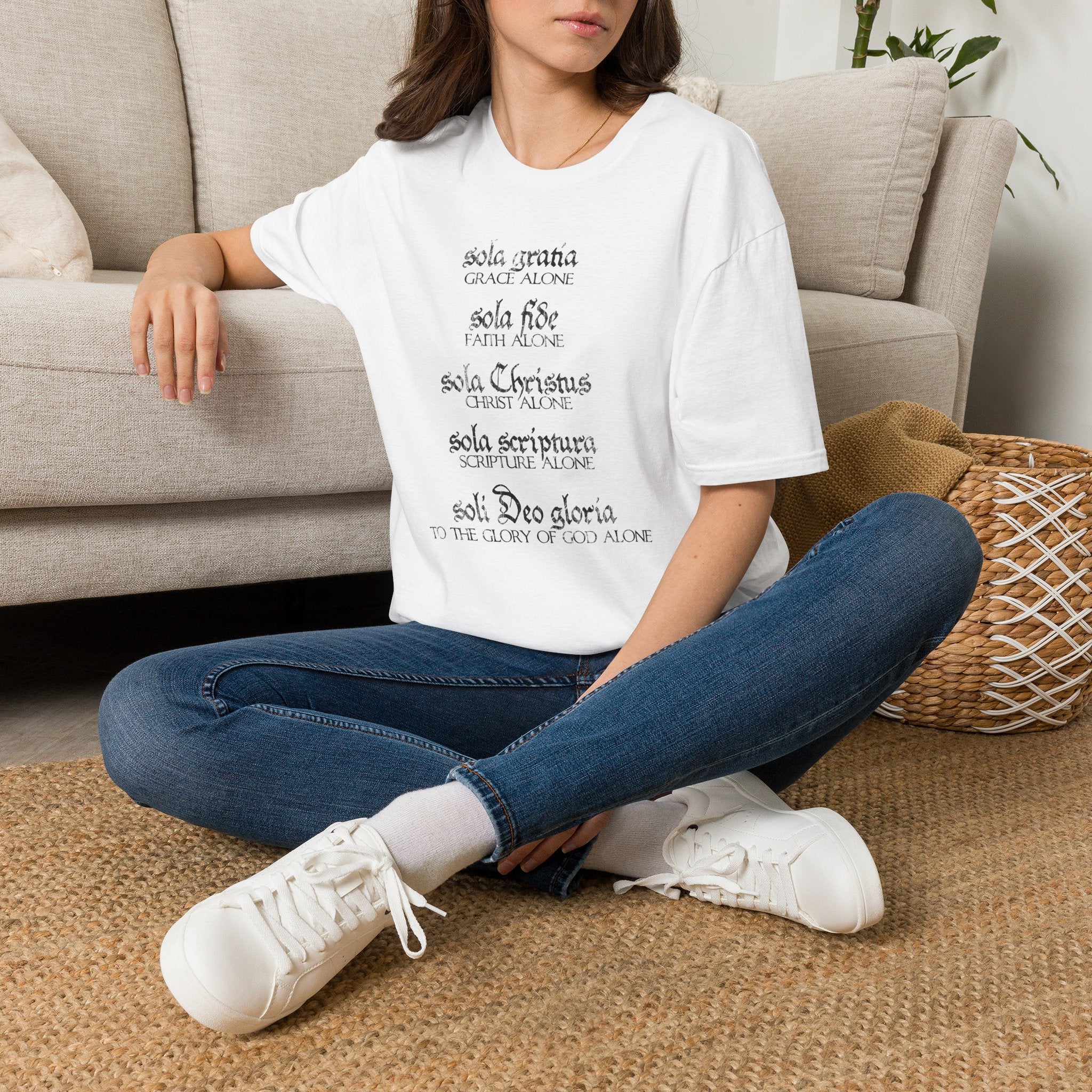 Five Solas Reformation Shirt