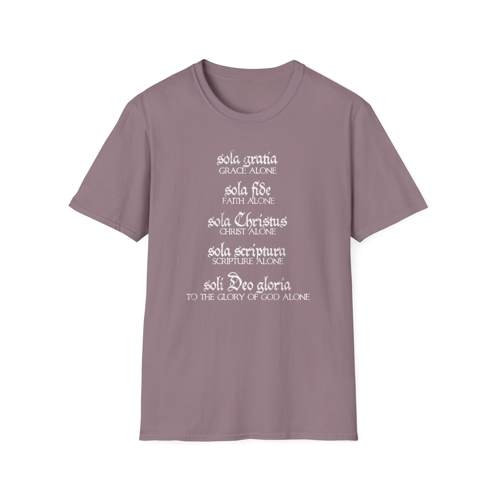 Five Solas Reformation Shirt