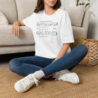 THE Amen Music Sheet T‑Shirt