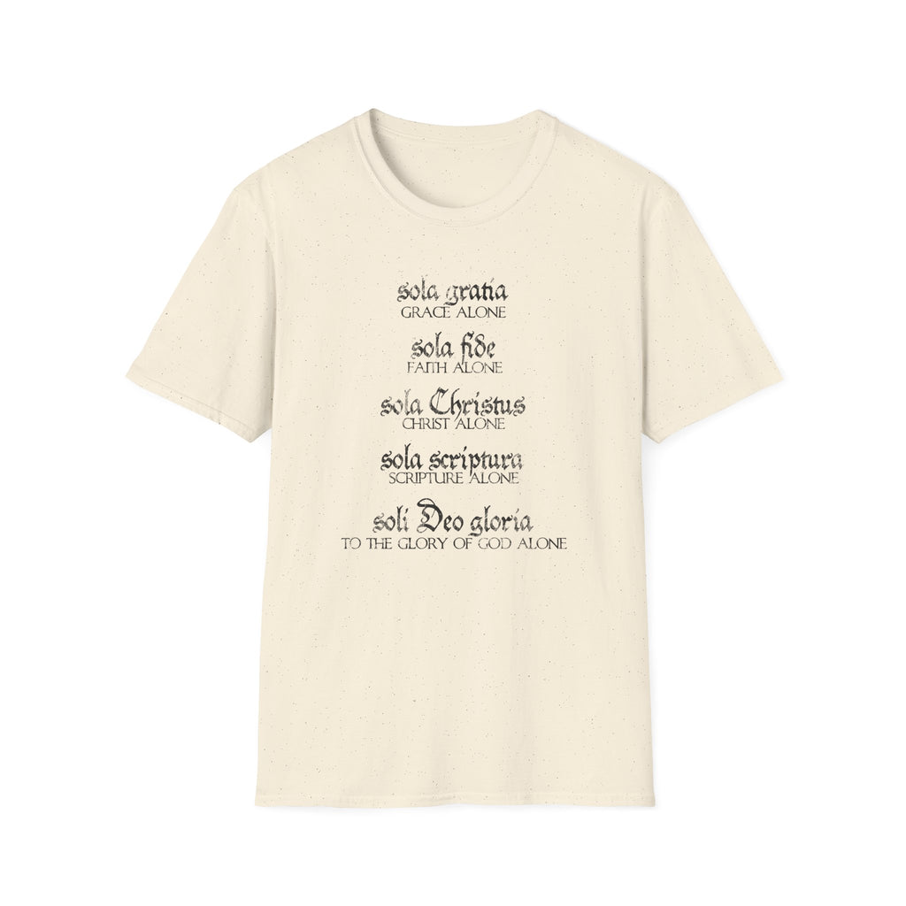 Five Solas Reformation Shirt