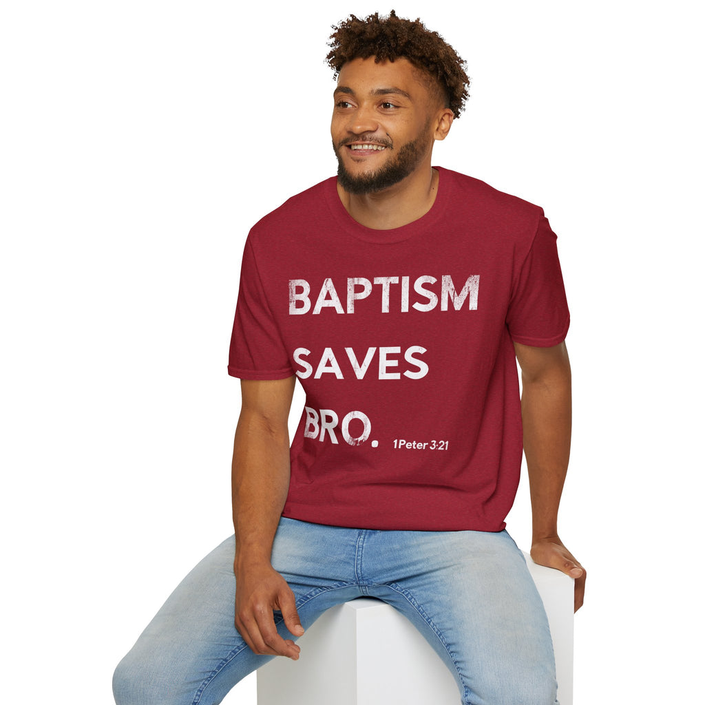 Baptism Saves T-Shirt  (1 Peter 3:21)
