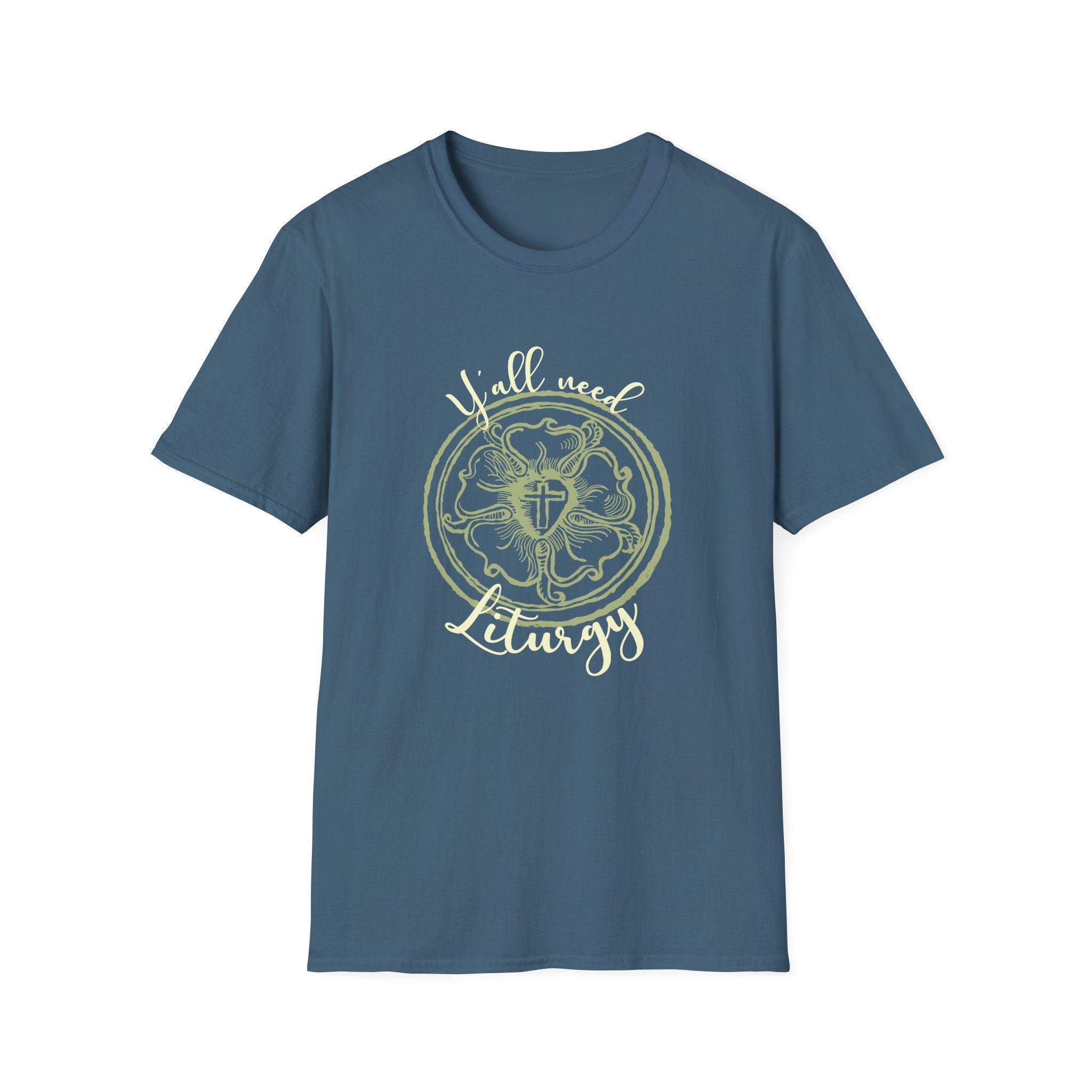 Y'all Need Liturgy Luther Seal Graphic Tee