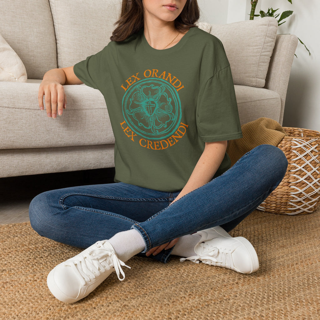 Lex Orandi Lex Credendi Luther Seal Graphic Tee