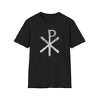 Chi Rho Christian Symbol T-Shirt — Vintage Faith Graphic Tee