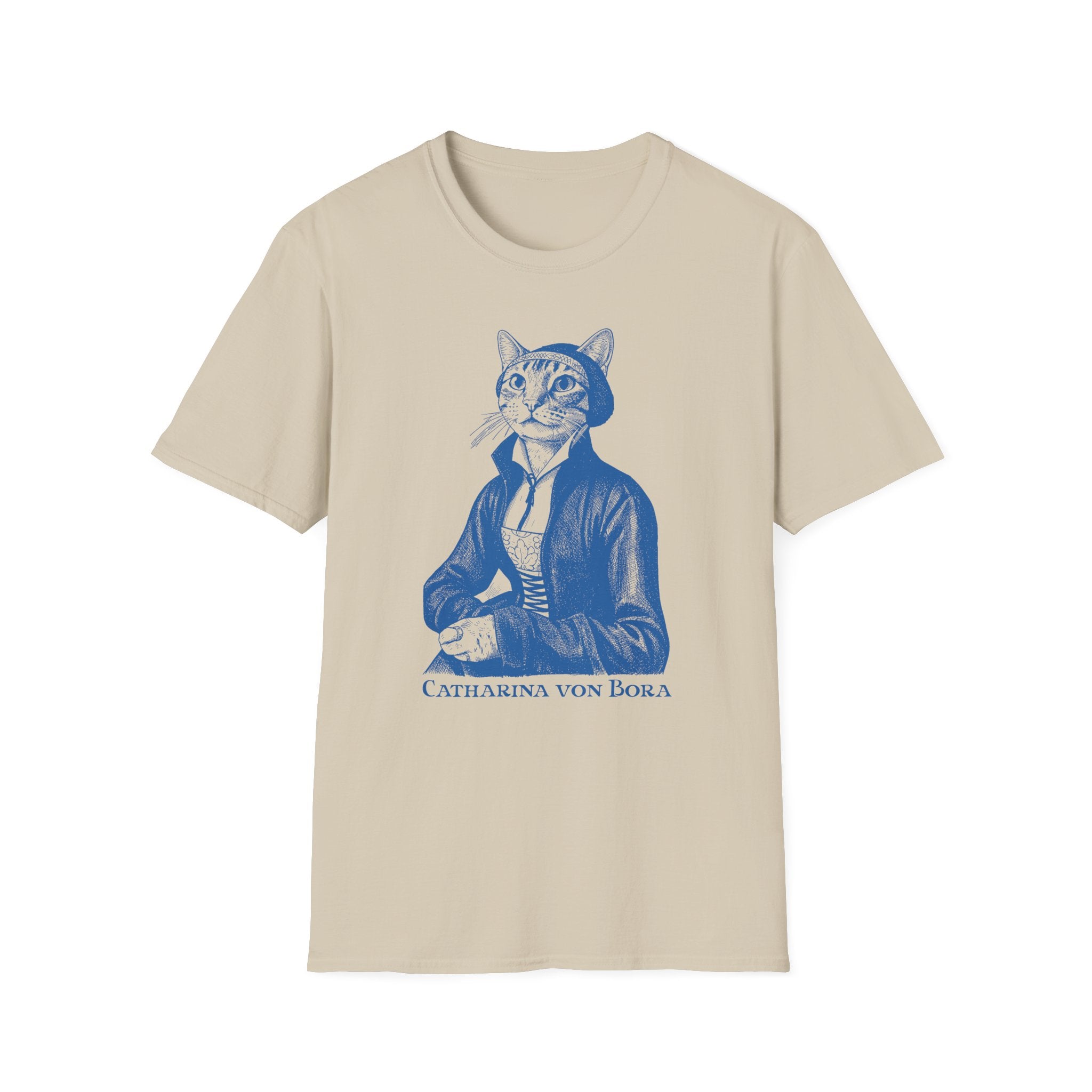 CATharina von Bora Cat Portrait Graphic Tee