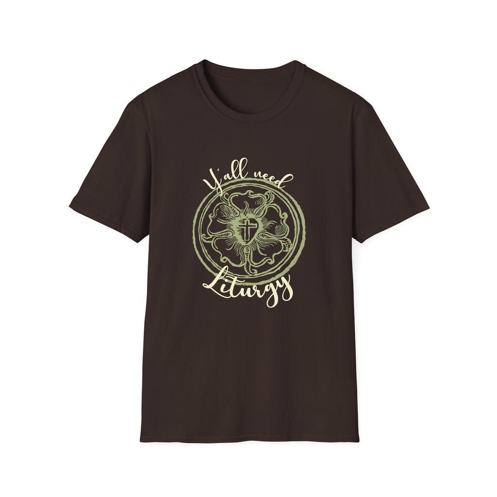Y'all Need Liturgy Luther Seal Graphic Tee