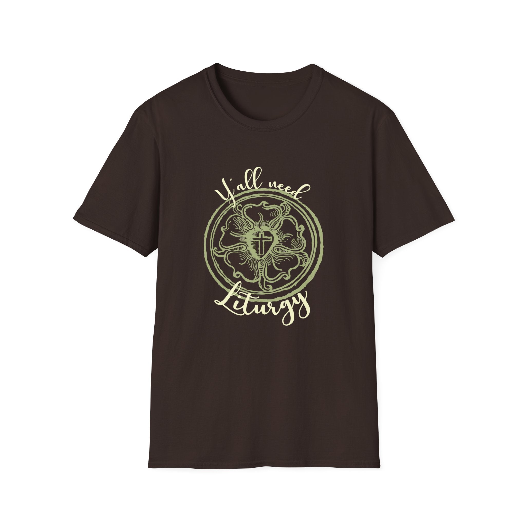 Y'all Need Liturgy Luther Seal Graphic Tee