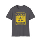 Caution: Unsocialized Homeschooler Funny Homeschool Tee