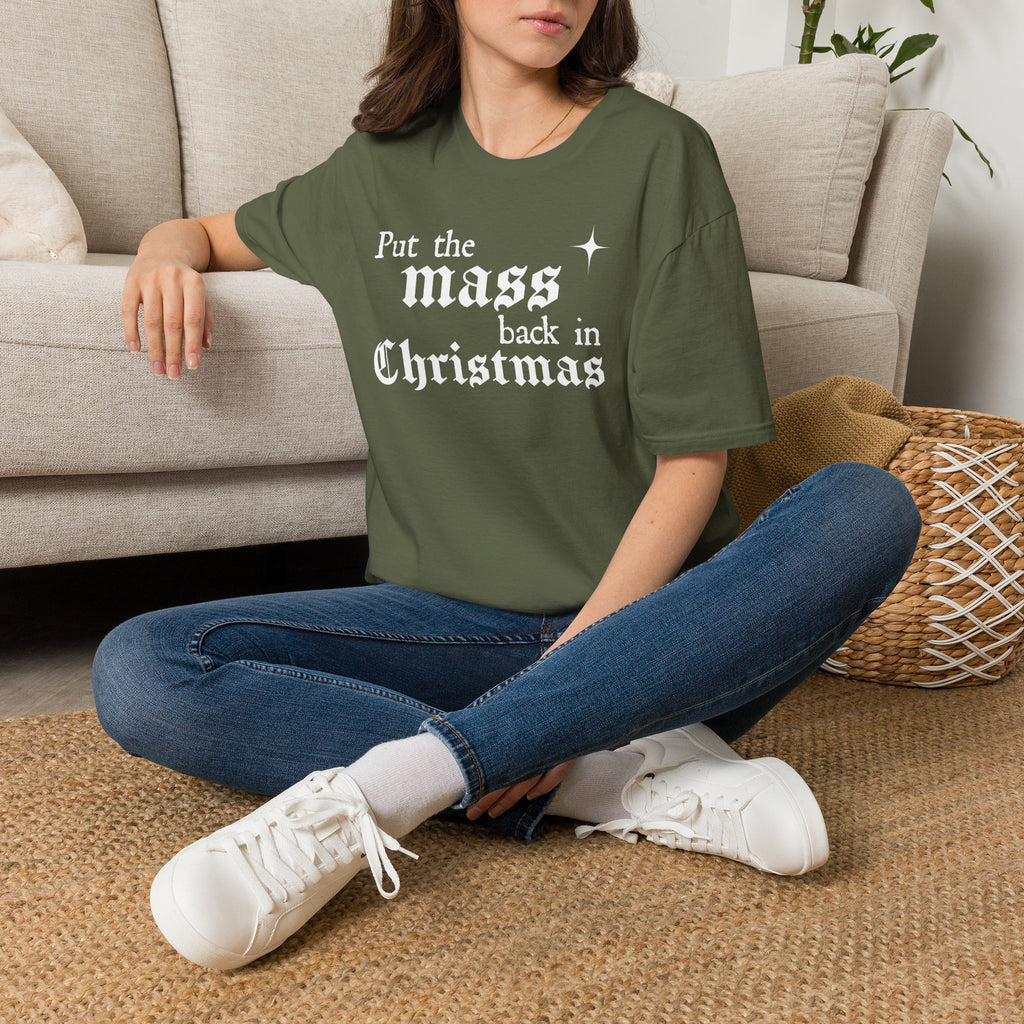 Put the Mass Back in Christmas T-Shirt