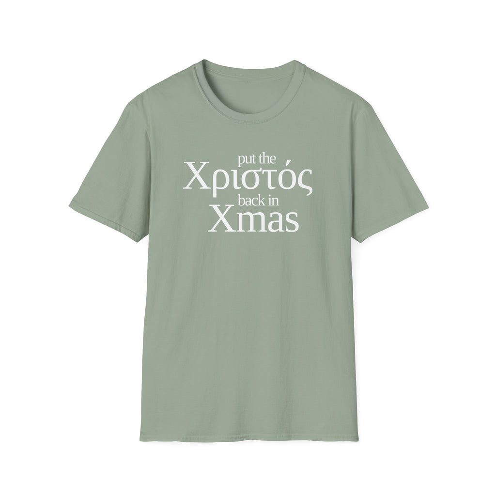 Put the Χριστός Back in Xmas Tee