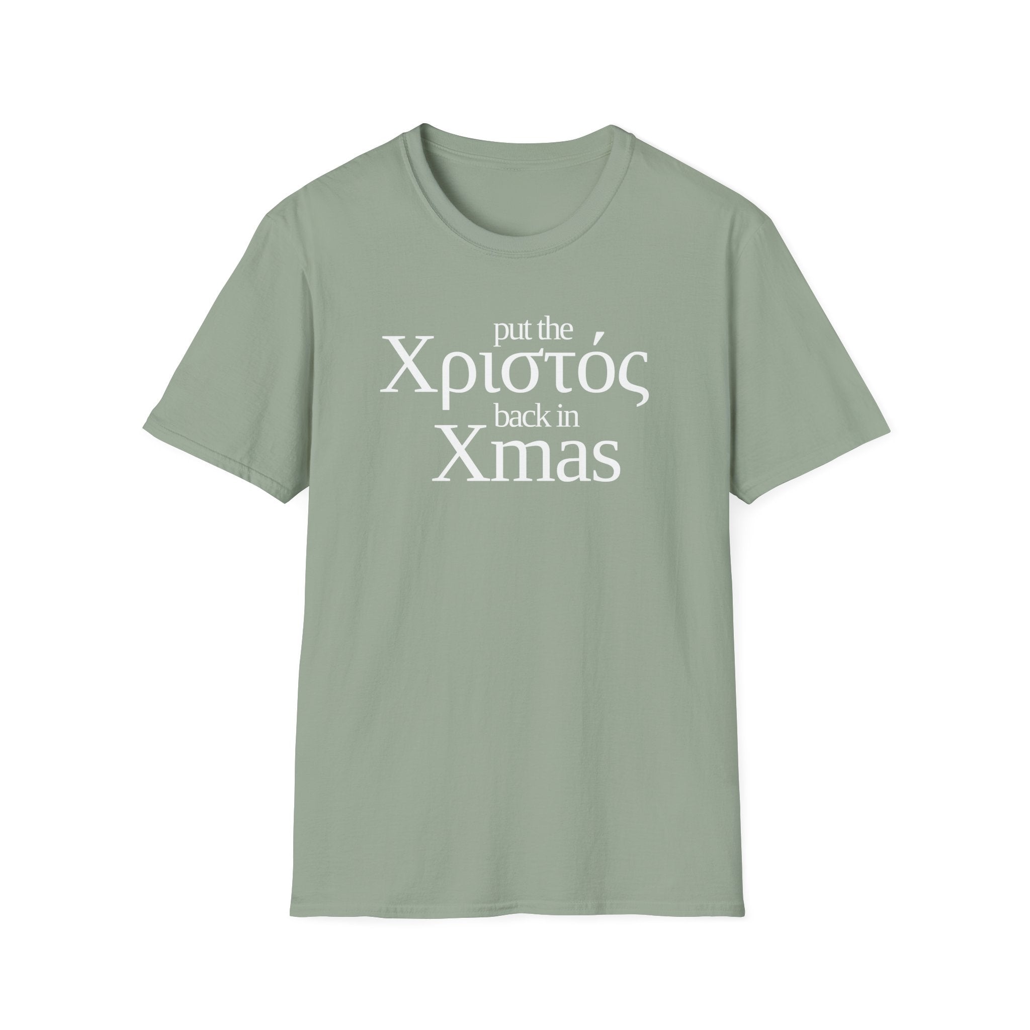 Put the Χριστός Back in Xmas Tee