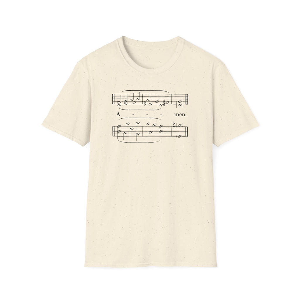 THE Amen Music Sheet T‑Shirt