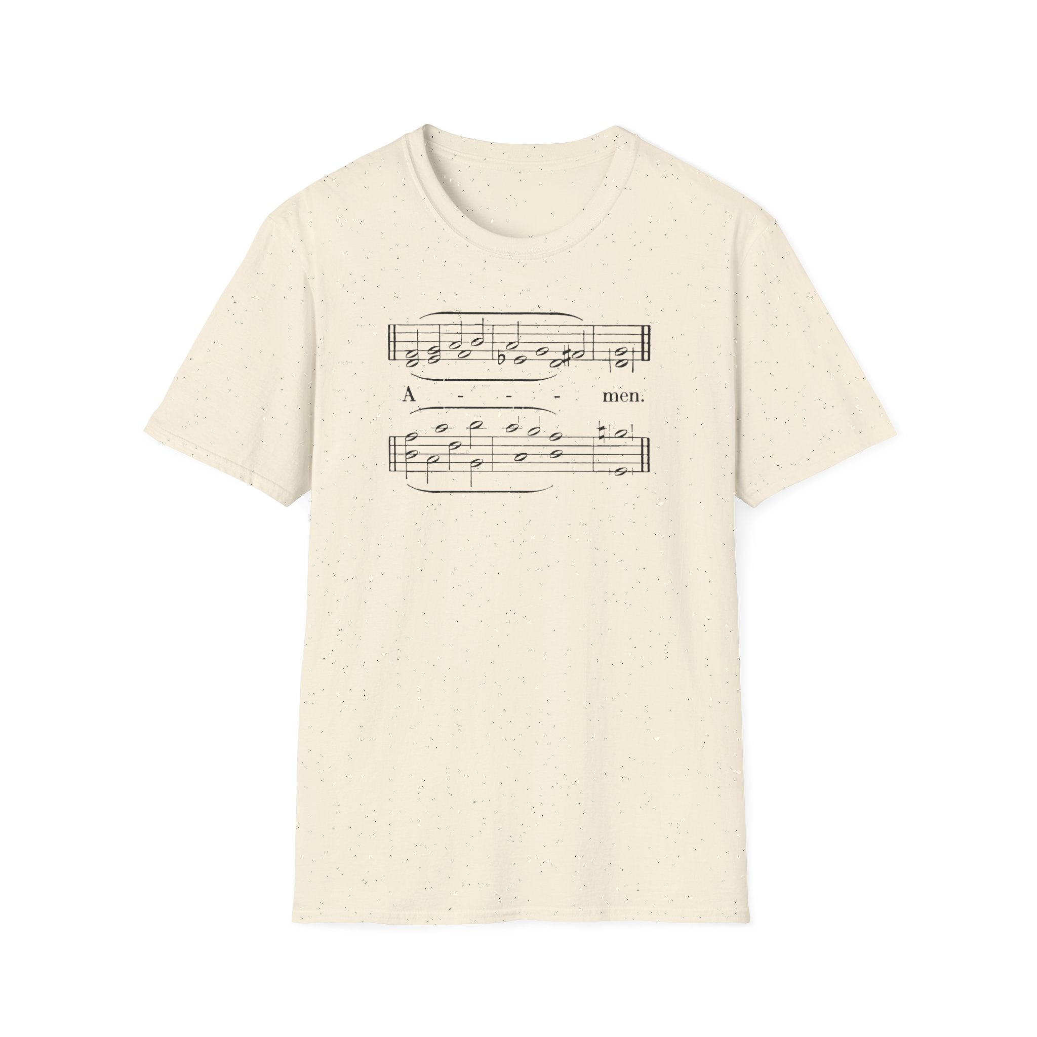THE Amen Music Sheet T‑Shirt