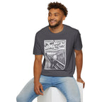 Edvard Munch's Scream Forgot to Socialize the Kids Parody Graphic Tee