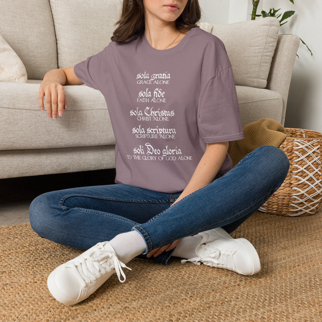 Five Solas Reformation Shirt