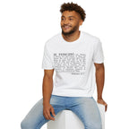 Latin 'In Principio' Text T-Shirt John 1:1-7
