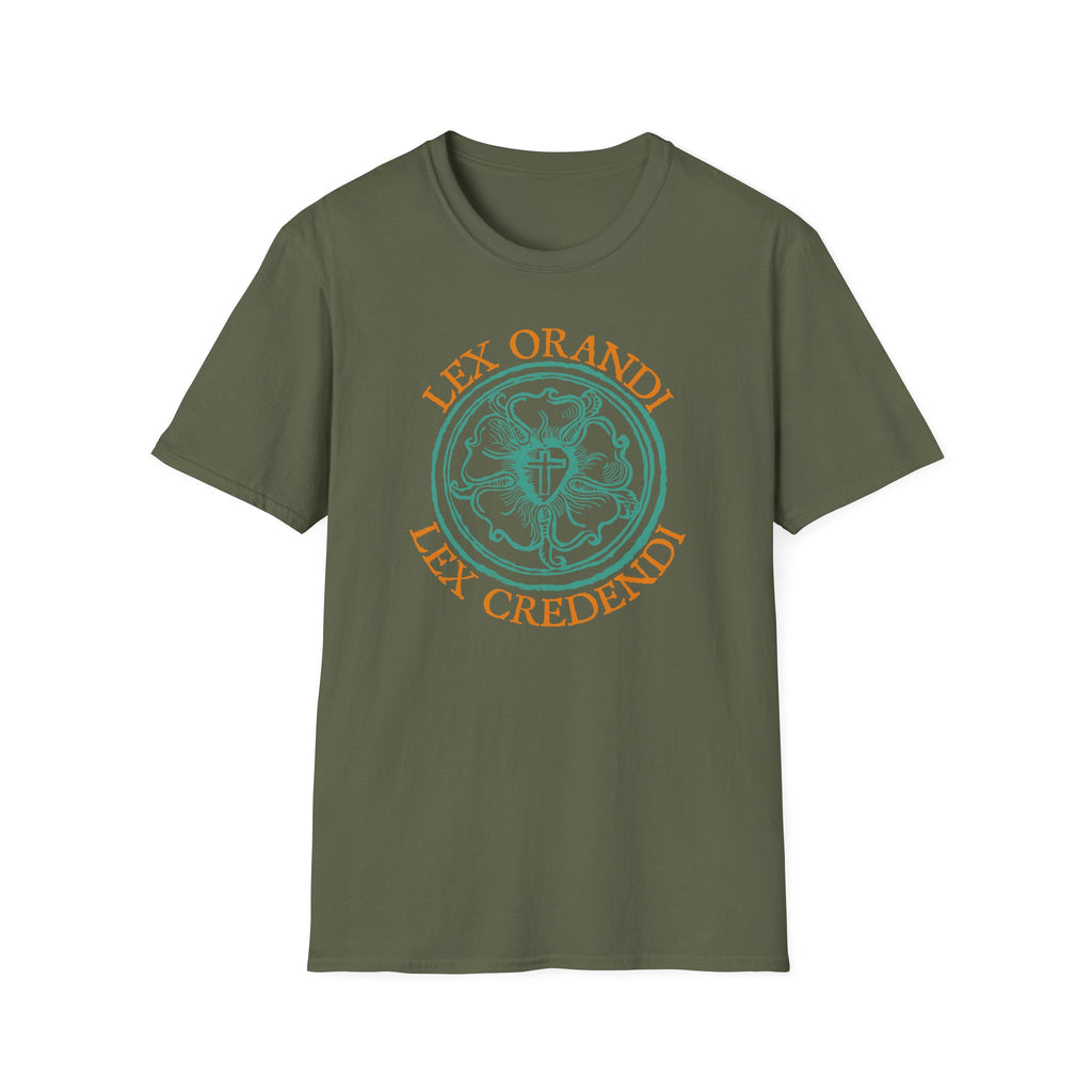 Lex Orandi Lex Credendi Luther Seal Graphic Tee
