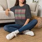 Baptism Saves Retro Graphic T-Shirt