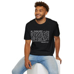 Latin 'In Principio' Text T-Shirt John 1:1-7