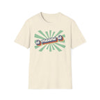 Retro "is means is" Graphic T-Shirt — Vintage Sunburst Casual Tee