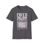 Creed Vintage Saints Graphic T‑Shirt — Religious Iconography Tee with "CREED" Text