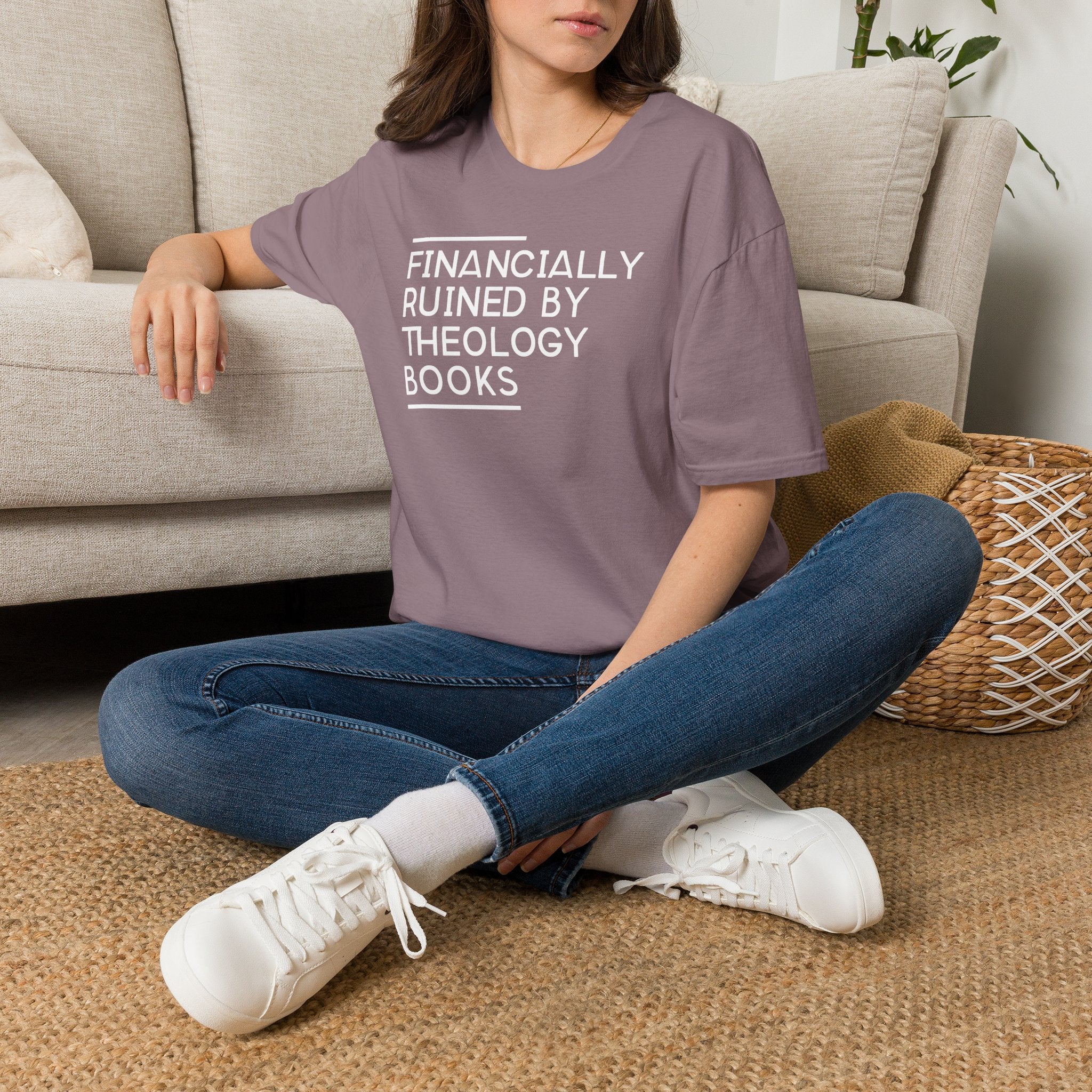 Financially Ruined by Theology Books T-Shirt