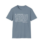 Latin 'In Principio' Text T-Shirt John 1:1-7