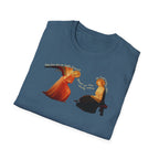 Fra Angelico The Annunciation with Text T-Shirt