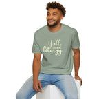 Y'all Need Liturgy White Text T-Shirt