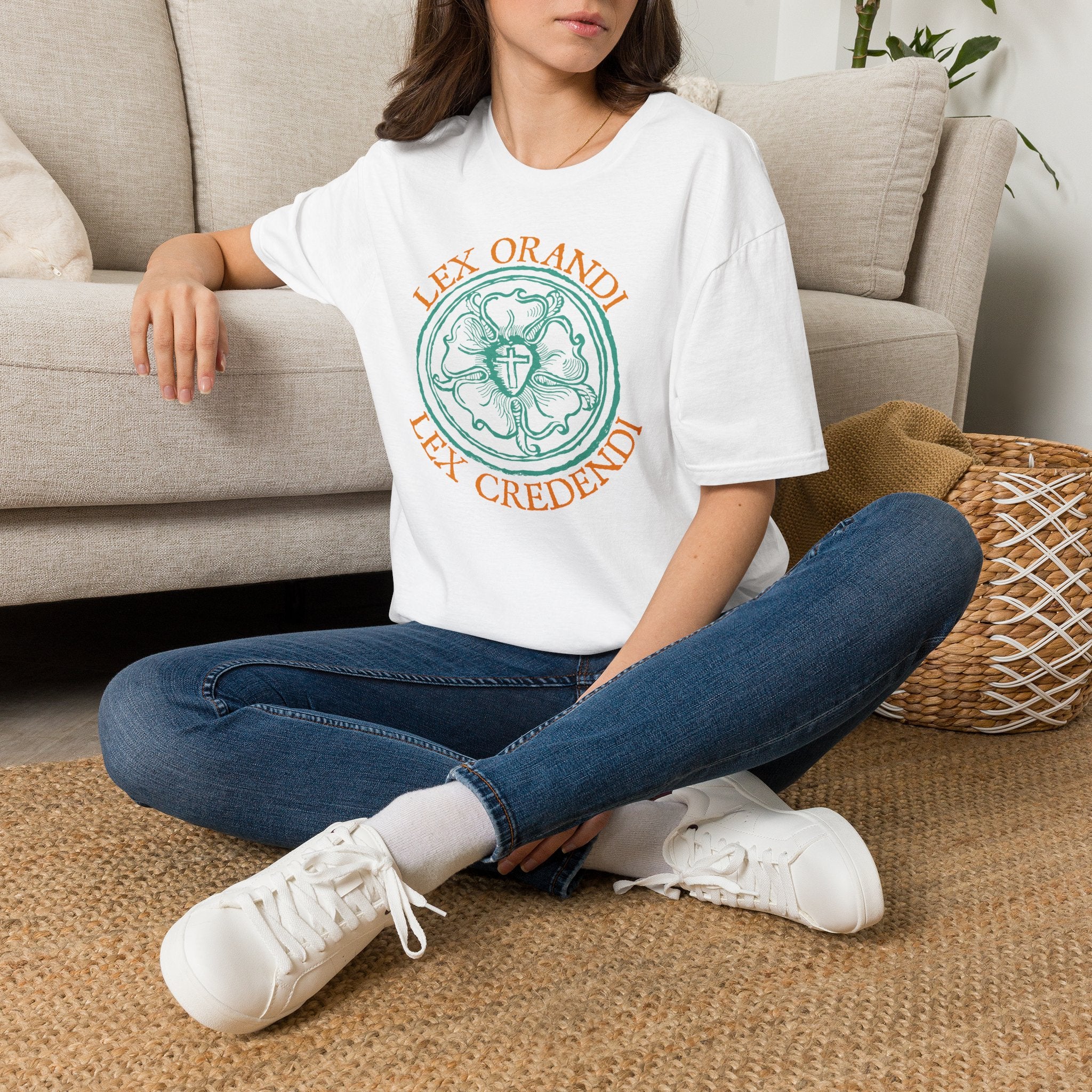 Lex Orandi Lex Credendi Luther Seal Graphic Tee