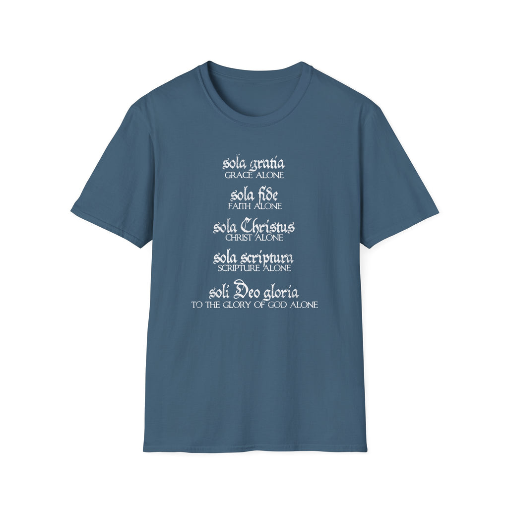 Five Solas Reformation Shirt