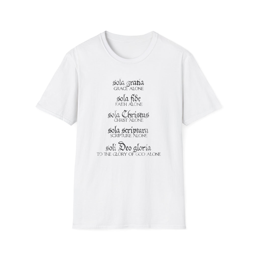 Five Solas Reformation Shirt