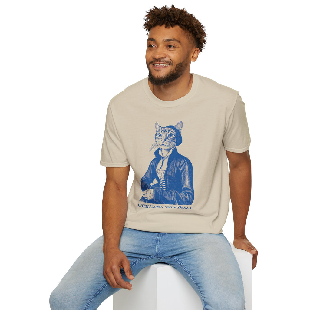 CATharina von Bora Cat Portrait Graphic Tee