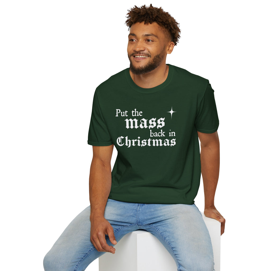 Put the Mass Back in Christmas T-Shirt