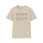 THE Amen Music Sheet T‑Shirt