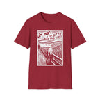 Edvard Munch's Scream Forgot to Socialize the Kids Parody Graphic Tee