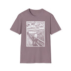 Edvard Munch's Scream Forgot to Socialize the Kids Parody Graphic Tee