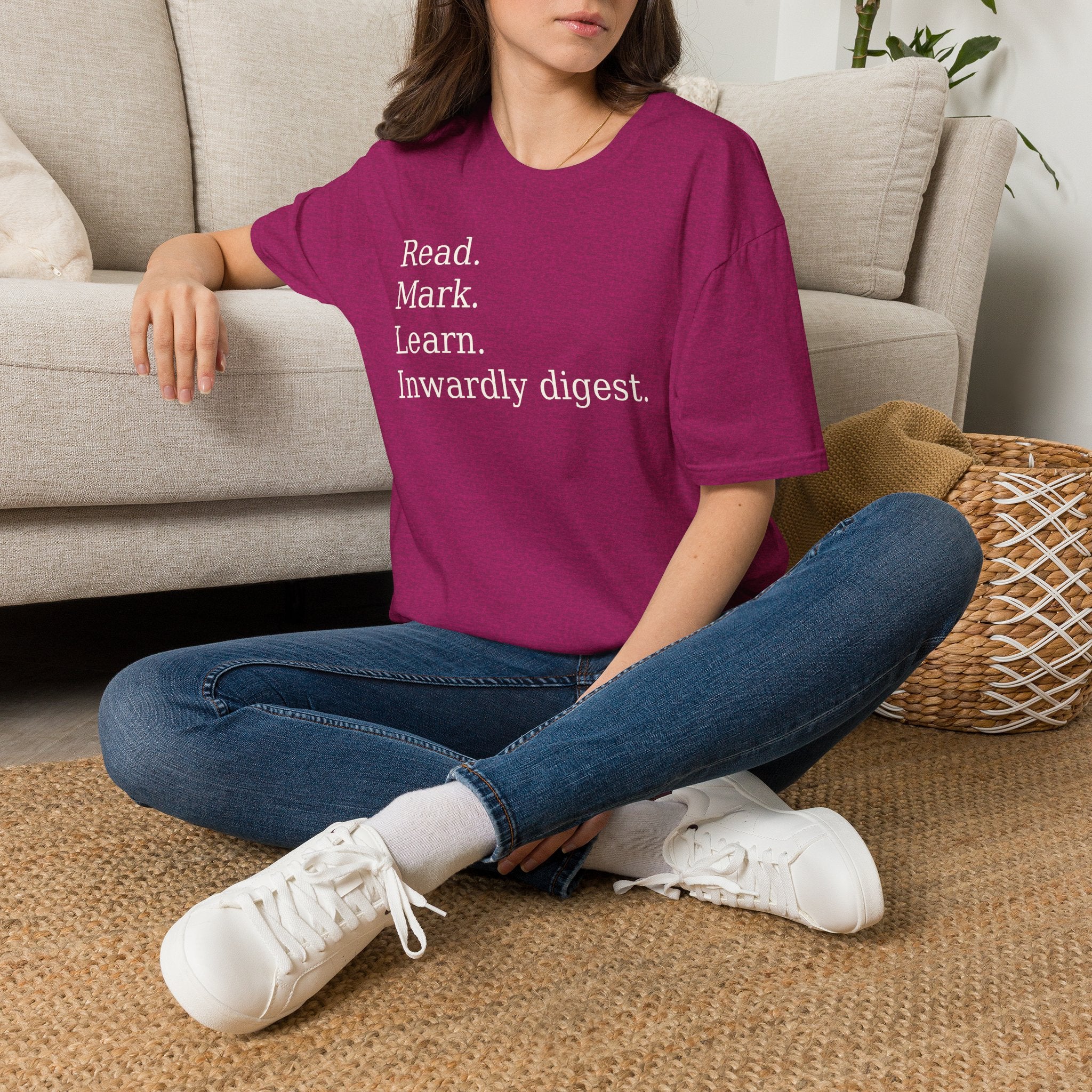 Read. Mark. Learn. Inwardly digest. Shirt
