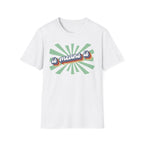 Retro "is means is" Graphic T-Shirt — Vintage Sunburst Casual Tee