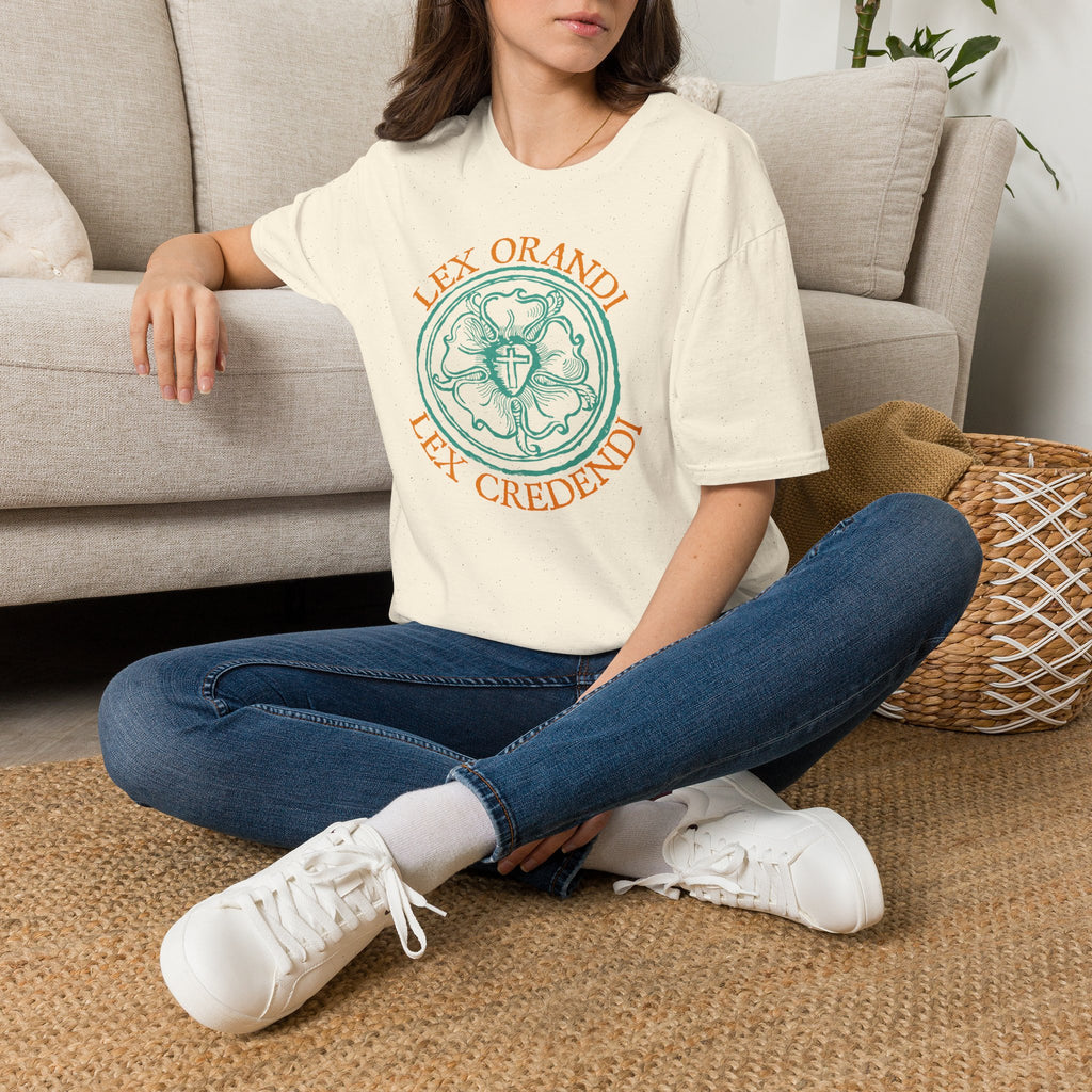 Lex Orandi Lex Credendi Luther Seal Graphic Tee